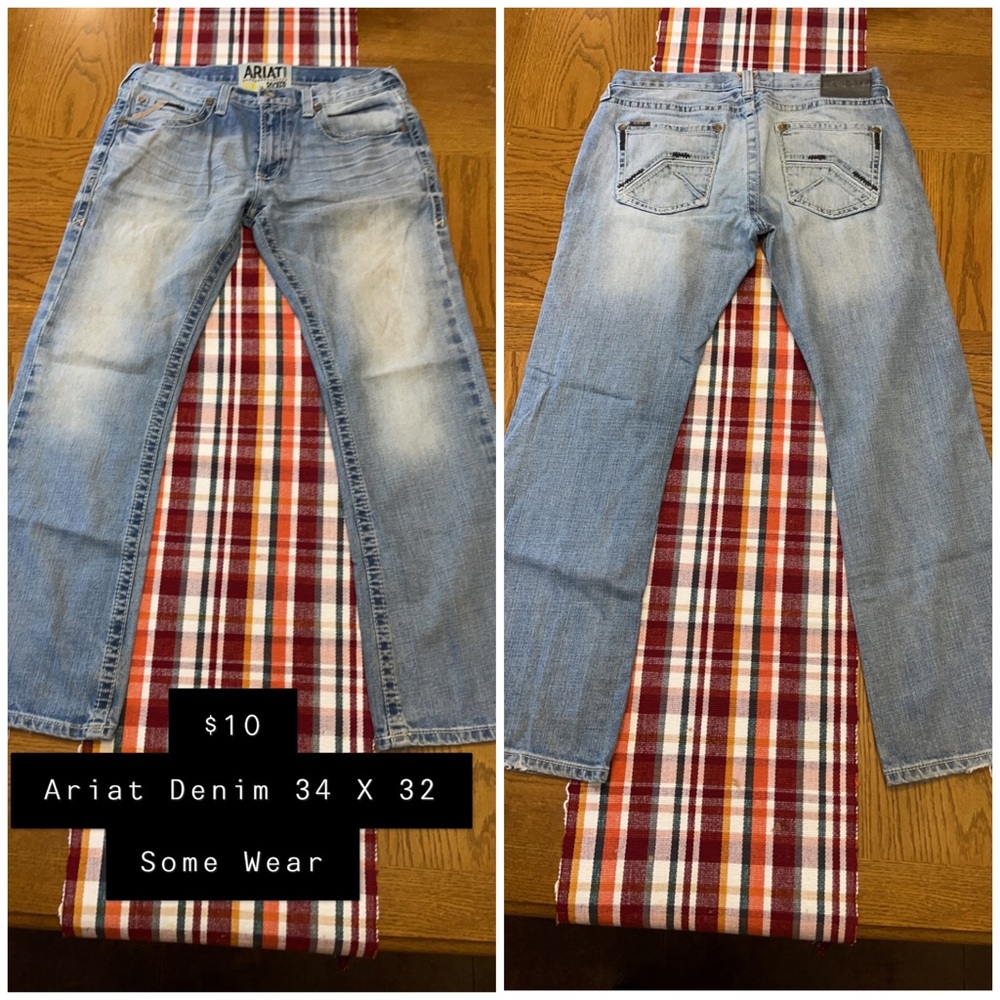 Men’s Ariat Denim Jeans 34x32